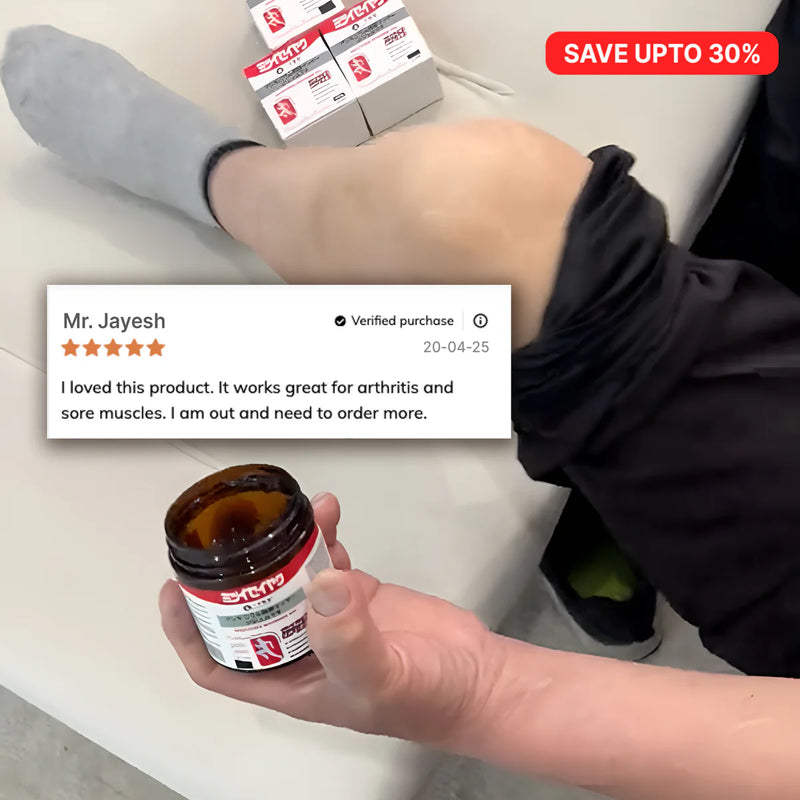 Japanese Instant Pain Relief Soothing Massage Gel 🌸✨ (Buy 1 Get 1 Free🔥🔥)