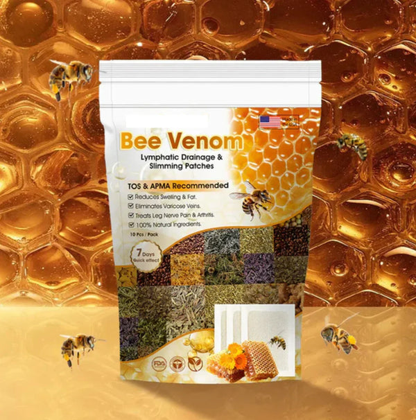 Bee Venom Lymphatic Drainage & Slimming Foot Patches (BUY 1 GET 1 FREE)