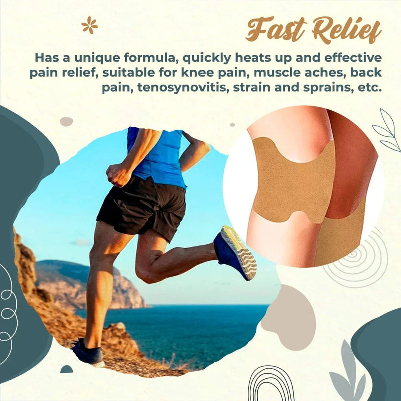 Knee Joint Pain Relief Patch Medicated Sticker Plaster  - Arthoxo™️ Arthoxo™️ - Knee Relief Patch Kit Zaavio®