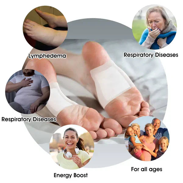 Bee Venom Lymphatic Drainage & Slimming Foot Patches (BUY 1 GET 1 FREE)